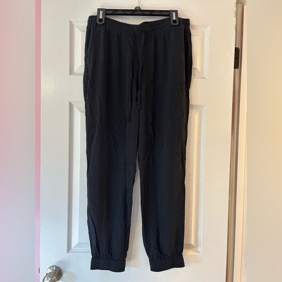 Abercrombie & Fitch Blank Linen Blend Pants Large​ - Picture 4 of 4